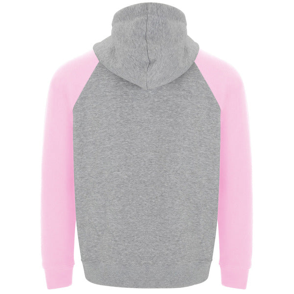 SWEAT CAPUCHE QSECK GREY/PINK