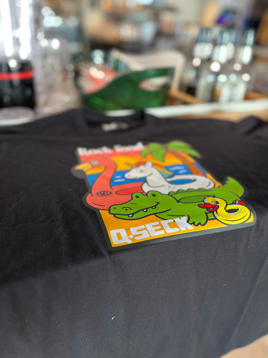 Teeshirt Qseck Rckfd animaux de plage