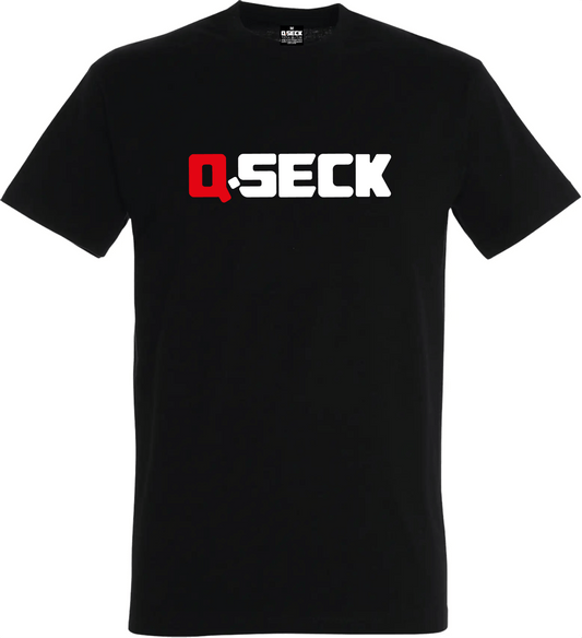 Teeshirt Qseck Logo red/white