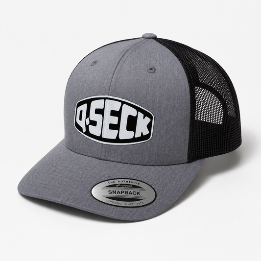 Casquette Qseck Classic Rétro grey