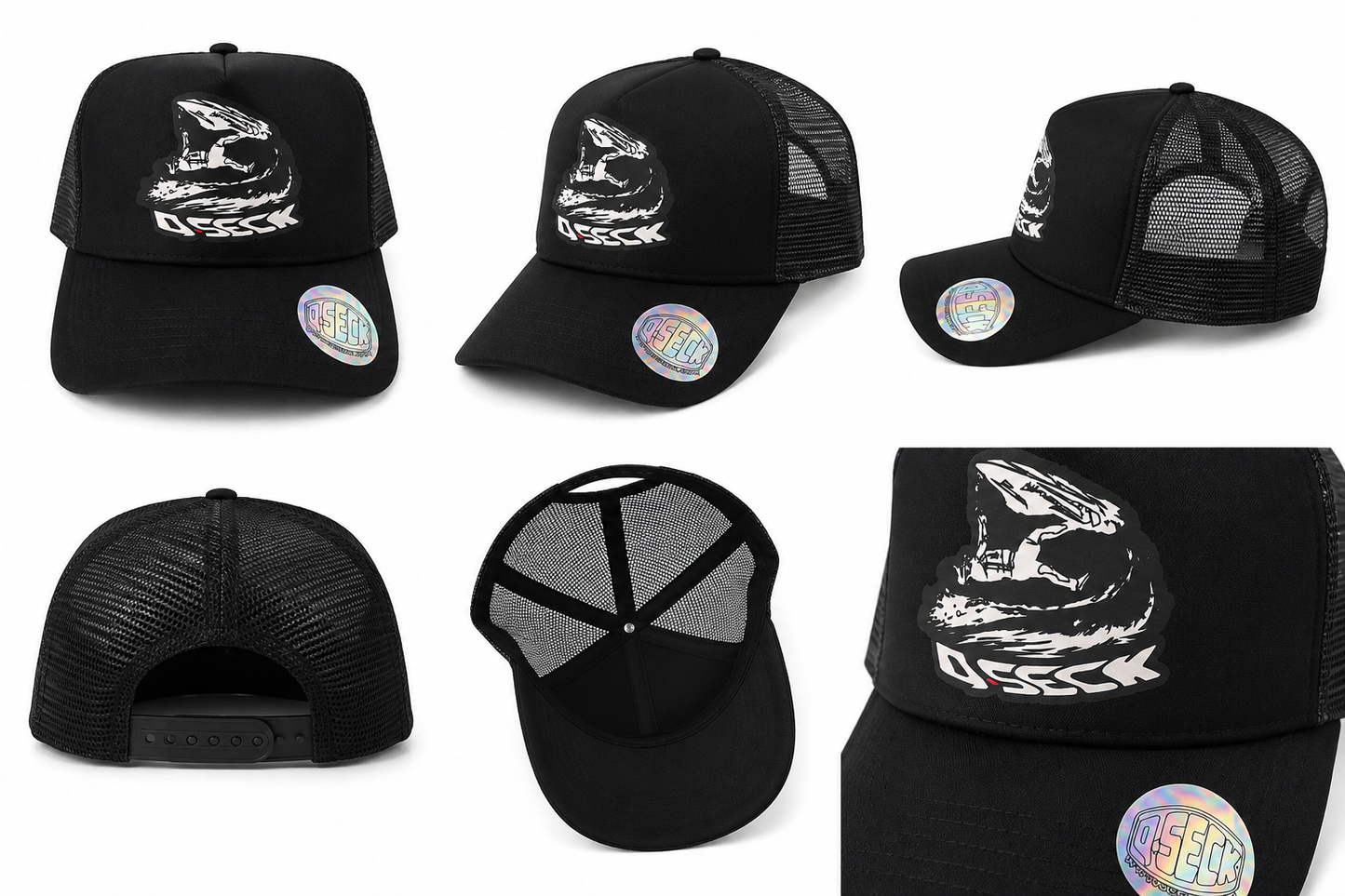 Casquette Qseck Jet édition Black