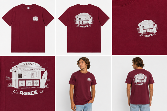 Teeshirt Qseck cabane à glace