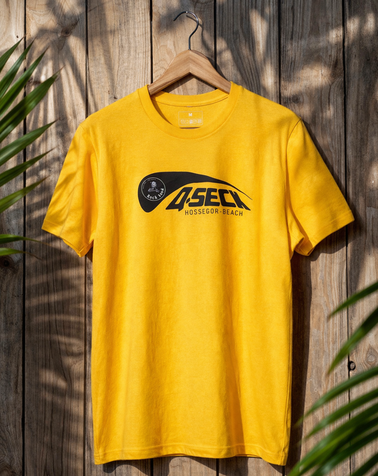 Teeshirt Qseck Yellow party